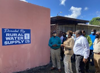 Rural Water Supply Ltd. hands over water harvesting system to Springfield Primary & Infant School