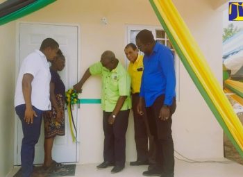 Two houses handed over in St. Elizabeth