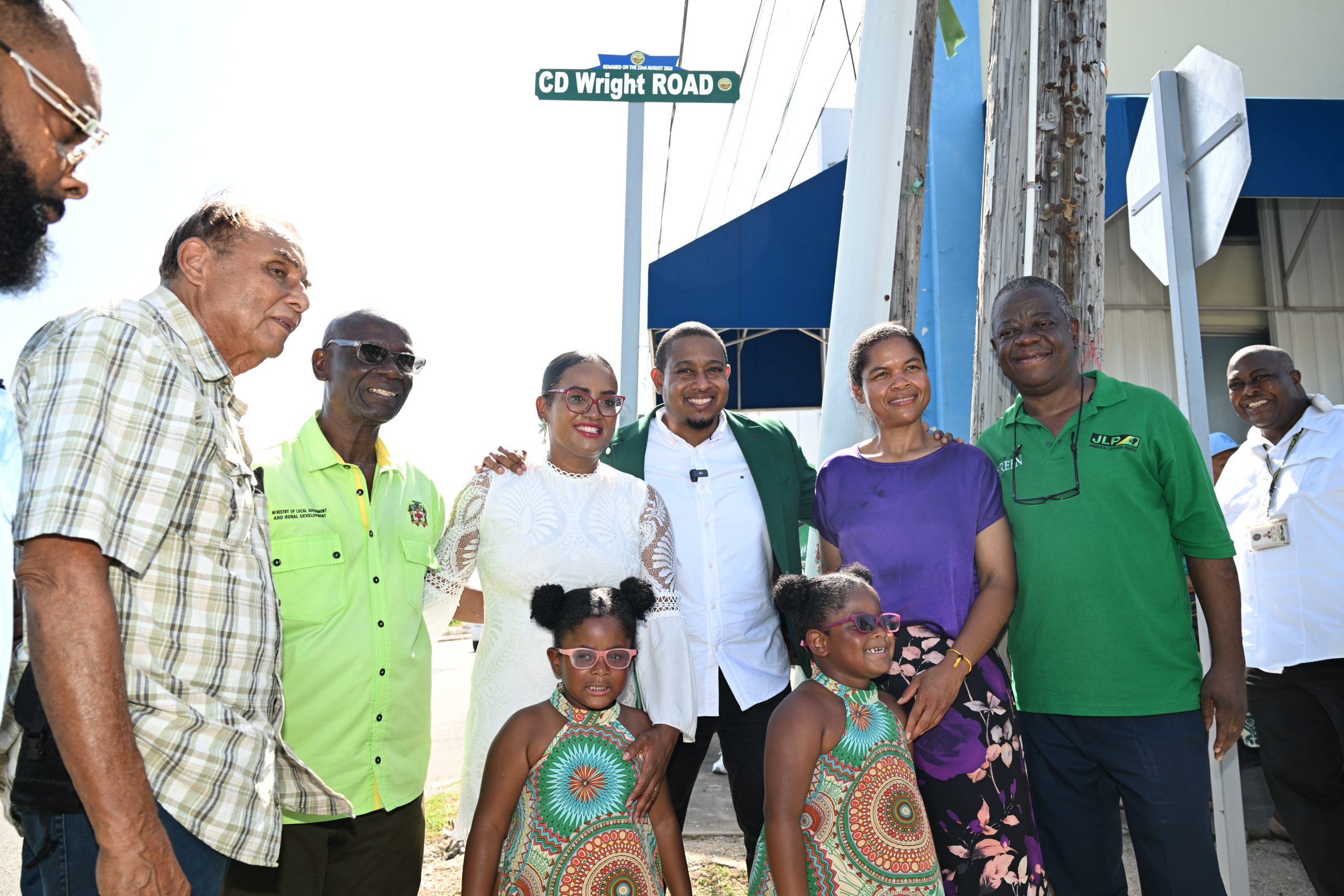 SCHOOL STREET IN BLACK RIVER RENAMED IN HONOUR OF PIONEER LAWMAKER, C.D. WRIGHT