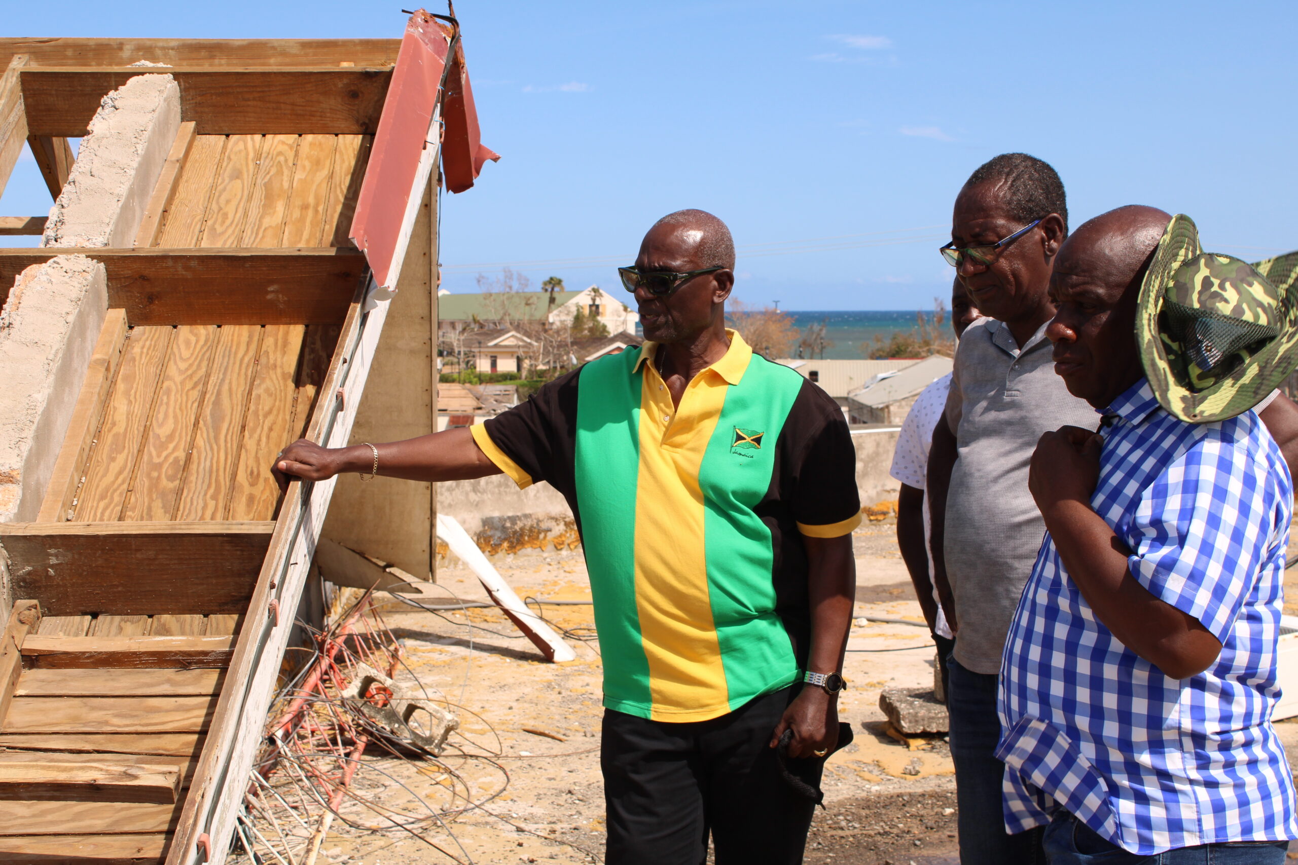 BUILDING BOOM IN FULL SWING AS MELISSA RECOVERY CONTINUES…LOCAL GOVT. MINISTER WARNS THAT IMPROVED CONSTRUCTION REGULATION WILL ACCOMPANY INCREASED ACTIVITY